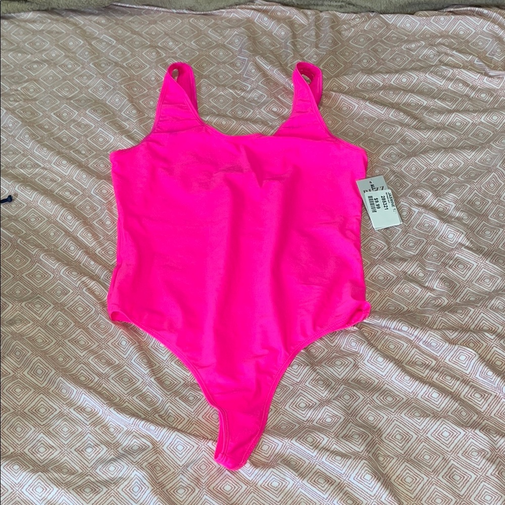 Vibrant Pink Bodysuit